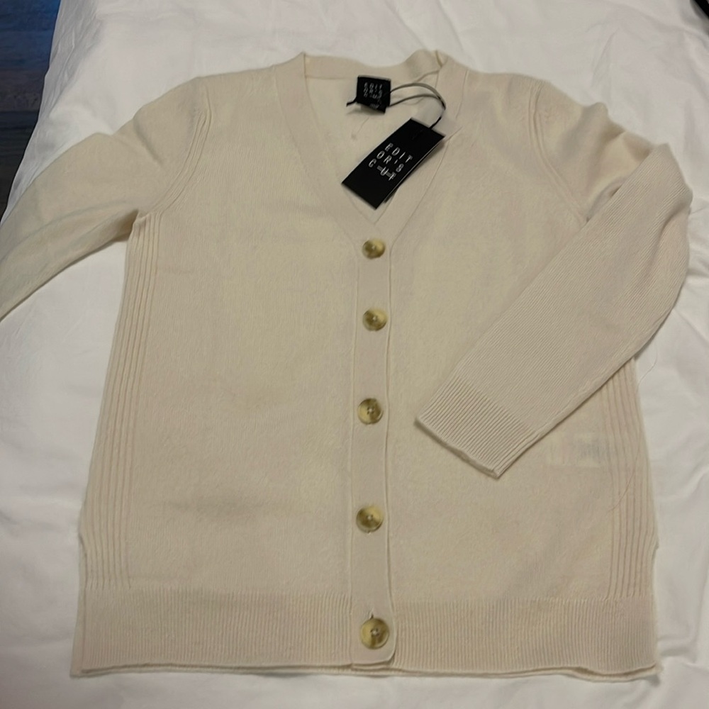 NWY 100% Cashmere cardigan
